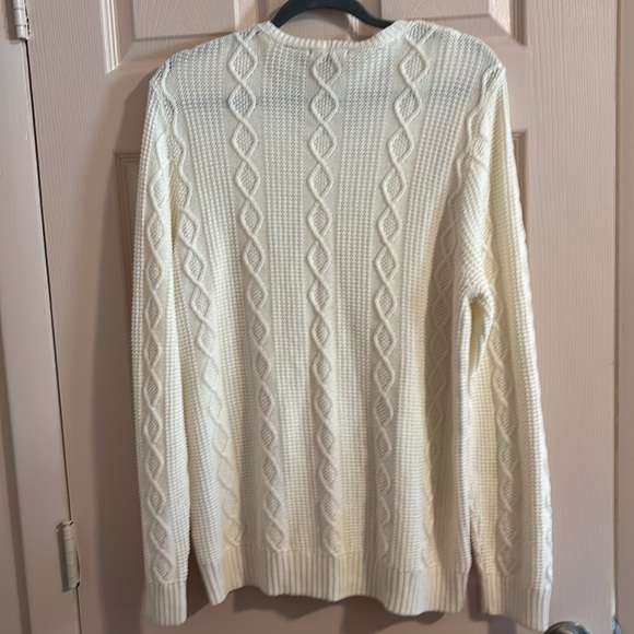 Jeanne Pierre Ivory Knit Sweater - Picture 2 of 3